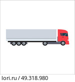 Ftat Truck Vector Illustration EPS10. Ftat Truck Vector Illustration. Стоковая иллюстрация, агентство Ingram Publishing / Фотобанк Лори