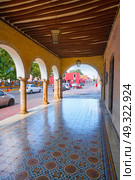 Valladolid city of Yucatan in Mexico. Стоковое фото, агентство Ingram Publishing / Фотобанк Лори