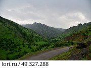 Горный пейзаж Азербайджана. Стоковое фото, фотограф Максим Соколов / Фотобанк Лори