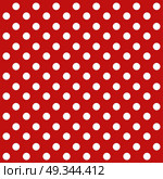 seamless Polka dot background. Стоковая иллюстрация, агентство Ingram Publishing / Фотобанк Лори