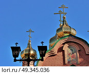 Chapel in Achair monastery, Omsk region, Siberia, Russia (2012 год). Стоковое фото, фотограф Александр Карпенко / Фотобанк Лори