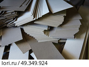 Cartoon paper ream from Cutting guillotine. Cartoon paper ream from Cutting guillotine Shears machine in a printing factory. Стоковое фото, агентство Ingram Publishing / Фотобанк Лори