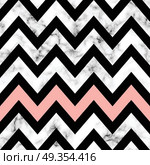 Vector marble texture design with geometric chevron shapes, blac. Vector marble texture design with geometric chevron shapes, black and white marbling surface, modern luxurious background, vector illustration. Стоковая иллюстрация, агентство Ingram Publishing / Фотобанк Лори