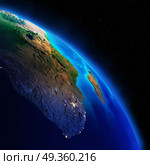 Earth continents 3d rendering planet. Earth continents. Elements of this image furnished by NASA 3d rendering. Earth continents 3d rendering planet. Стоковое фото, агентство Ingram Publishing / Фотобанк Лори