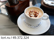 delicious coffee with icecream  in cafe. Стоковое фото, агентство Ingram Publishing / Фотобанк Лори