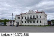 Дом купца Корнилова / Мировой суд. Улица Мира, 9, город Тобольск, Тюменская область. Редакционное фото, фотограф Алексей Иванов / Фотобанк Лори