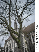 Church of St. Alban in Copenhagen. Denmark. Стоковое фото, агентство Ingram Publishing / Фотобанк Лори