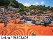 Cudillero village in Asturias from Spain. Стоковое фото, агентство Ingram Publishing / Фотобанк Лори