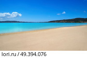 La Toja island Toxa beach of Pontevedra Galicia Spain. Стоковое фото, агентство Ingram Publishing / Фотобанк Лори