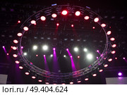 rays of light illuminate the scene at the concert. Стоковое фото, агентство Ingram Publishing / Фотобанк Лори