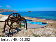 Altea beach in Alicante Playa de L Olla beach. Стоковое фото, агентство Ingram Publishing / Фотобанк Лори