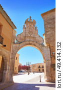San Clemente village in Cuenca at Castile La Mancha by Saint James Way of levante. Стоковое фото, агентство Ingram Publishing / Фотобанк Лори