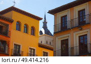 Toledo facades in Castile La Mancha of Spain. Стоковое фото, агентство Ingram Publishing / Фотобанк Лори