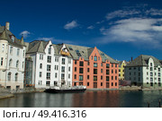 Alesund is a city in Norway. Northern Europe. Стоковое фото, агентство Ingram Publishing / Фотобанк Лори