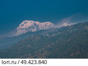 views of Mount Annapurna Himalayas, Nepal, Asia. Стоковое фото, агентство Ingram Publishing / Фотобанк Лори