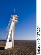 Santa Pola Playa Lisa beach in Alicante of Spain at Costa Blanca. Стоковое фото, агентство Ingram Publishing / Фотобанк Лори