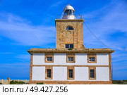 Lighthouse Faro of Nova Tabarca island in Alicante Spain. Стоковое фото, агентство Ingram Publishing / Фотобанк Лори