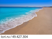 Tavernes de Valldigna beach in Valencia at Mediterranean sea of spain. Стоковое фото, агентство Ingram Publishing / Фотобанк Лори