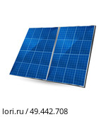 Solar plate collector. isolated vector illustration on white background. Стоковая иллюстрация, агентство Ingram Publishing / Фотобанк Лори