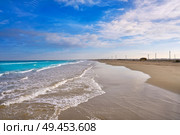 Delta del Ebro Ebre beach of La Marquesa in Tarragona Costa Dorada. Стоковое фото, агентство Ingram Publishing / Фотобанк Лори
