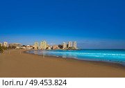 Oropesa de Mar beach La Concha playa in Castellon of Spain. Стоковое фото, агентство Ingram Publishing / Фотобанк Лори