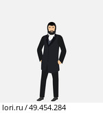 Jew man character. Стоковая иллюстрация, агентство Ingram Publishing / Фотобанк Лори