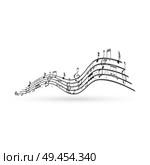 Music notes, design element, Стоковая иллюстрация, агентство Ingram Publishing / Фотобанк Лори