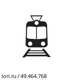 Railroad icon isolated on white background. Стоковая иллюстрация, агентство Ingram Publishing / Фотобанк Лори