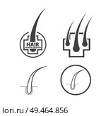 hair follicle treatment design. Стоковая иллюстрация, агентство Ingram Publishing / Фотобанк Лори