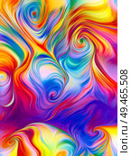 Spectrum of Light. Wallpaper Paint series. Creative arrangement of colorful background lines to serve as backdrop for projects on art, design, creativity and imagination. Стоковое фото, агентство Ingram Publishing / Фотобанк Лори