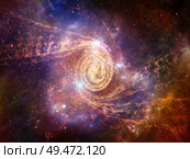 Elements of Cosmos series. Abstract design made of space and stars on the subject of mathematics, science, education and modern technology. Стоковое фото, агентство Ingram Publishing / Фотобанк Лори