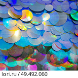 Colorful Overlapping Iridescent Circular Patterns in Vibrant Abstract Background. Стоковое фото, фотограф Мара Фрибус / Фотобанк Лори