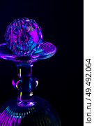 Elegant Glassworks Illuminated in Captivating Vibrant Tones. Стоковое фото, фотограф Мара Фрибус / Фотобанк Лори