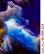Worlds of Color. Impossible Planet series. Backdrop composed of vibrant flow of hues and gradients for projects on art, creativity and design. Стоковое фото, агентство Ingram Publishing / Фотобанк Лори
