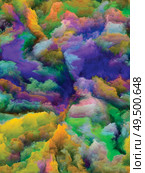 Beyond Impasto series. Composition of rich colorful textures for art, design, creativity and imagination. Стоковое фото, агентство Ingram Publishing / Фотобанк Лори