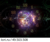 Relativity of Time. Faces of Time series. Backdrop of  clock dials and abstract elements to complement designs on the subject of science, education and modern technologies. Стоковое фото, агентство Ingram Publishing / Фотобанк Лори