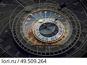 Astronomical Clock Orloj in Prague. Czech Republic. Стоковое фото, агентство Ingram Publishing / Фотобанк Лори
