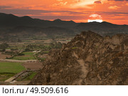 Village in the mountains of Peru. Near lima. Стоковое фото, агентство Ingram Publishing / Фотобанк Лори