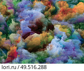 Beyond Impasto series. Composition of  rich colorful textures for projects on art, design, creativity and imagination. Стоковое фото, агентство Ingram Publishing / Фотобанк Лори