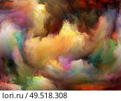 Vortex Twist and Swirl series. Backdrop design of color and movement on canvas for works on art, creativity and imagination. Стоковое фото, агентство Ingram Publishing / Фотобанк Лори