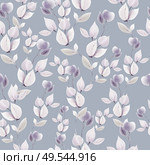 Watercolor seamless pattern with leaves. Illustration. Watercolor seamless pattern with leaves. . Стоковое фото, агентство Ingram Publishing / Фотобанк Лори