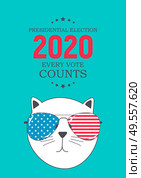 2020 United States of America Presidential Election Background. Vector Illustration EPS10. 2020 United States of America Presidential Election Background. Vector Illustration. Стоковая иллюстрация, агентство Ingram Publishing / Фотобанк Лори
