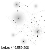 Abstract polygonal with connecting low poly shapes. Connection dots and lines science background.. Connection dots and lines science background. Стоковая иллюстрация, агентство Ingram Publishing / Фотобанк Лори