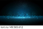 Luxury blue gold glitter particles on black background. Blue glowing lights magic effects. Glow sparkles, vector illustration. Glitz dust. Luxury blue gold glitter particles on black background. Blue glowing lights magic effects. Glow sparkles, vector illustration. Стоковая иллюстрация, агентство Ingram Publishing / Фотобанк Лори