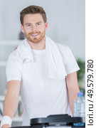 portrait of a macho man. Стоковое фото, агентство Ingram Publishing / Фотобанк Лори
