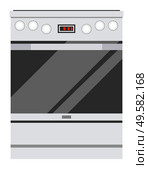 Oven household appliance, cooking equipment isolated icon. Sale of kitchen warmer in marketplace, retail of steel warm machine. Stainless electronic equipment on white, cookery device vector. Kitten Steel Equipment, Oven Sale in Store Vector. Стоковая иллюстрация, агентство Ingram Publishing / Фотобанк Лори