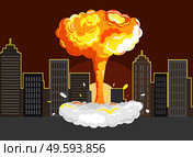 Hot price, reduction of cost promotional banner with explosion. Discount with star symbolizing rate. Discount in store on black friday. Sale proposal from shops and stores for shoppers, vector in flat. Hot Price Lowering of Price Promotional Banner. Стоковая иллюстрация, агентство Ingram Publishing / Фотобанк Лори