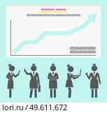 Creative business growth graphics design with growth arrow of financial indicators concept vector. Business improvement plan productivity graph fund management investment strategy company. Creative business growth graphics design with growth arrow of financial indicators concept vector. Стоковая иллюстрация, агентство Ingram Publishing / Фотобанк Лори