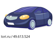Black car on white background. Business sedan electric car, eco friendly auto. Automobile front view flat style. Vehicle with tinted windows. Convenient mean of transportation, modern model of car. Black car on white background. Business sedan with tinted windows. Automobile front view flat style. Стоковая иллюстрация, агентство Ingram Publishing / Фотобанк Лори
