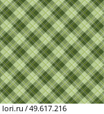 Tartan seamless patterns in green colors. Vector illustration. Стоковая иллюстрация, агентство Ingram Publishing / Фотобанк Лори